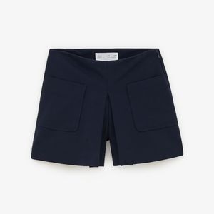 NWT Zara Girls Navy Blue Skorts